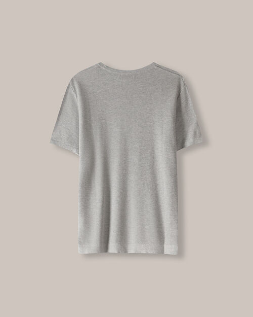 Playera Estructurada Gris